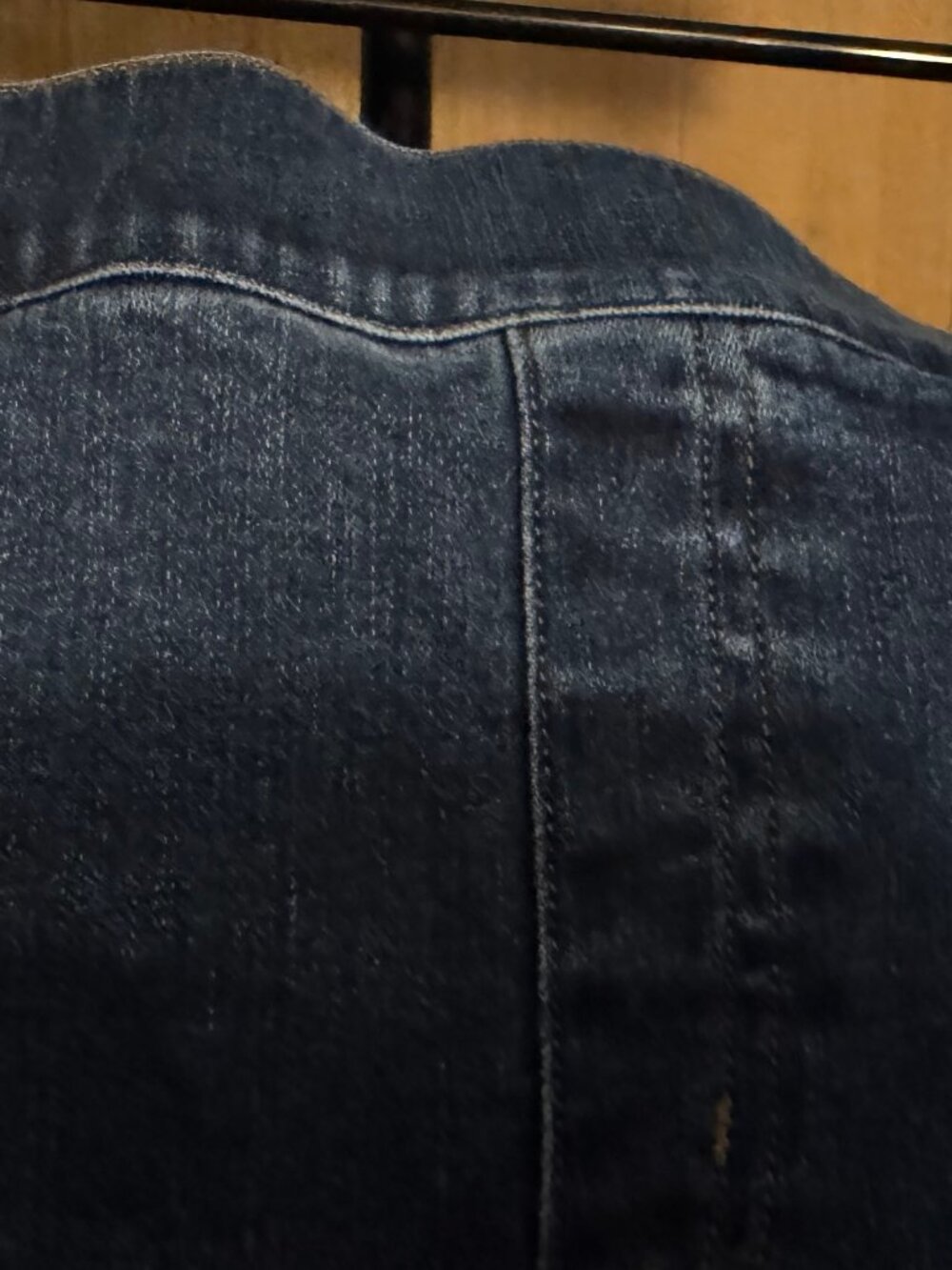 Spanx Distressed Denim Leggings Medium Pull-On High Rise Jeans/Blue - Picture 7 of 16